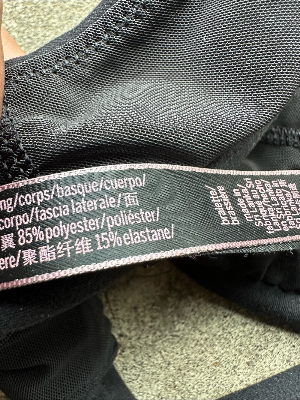 Victorias Secret Black Halter Bralette Bra - Picture 4 of 5